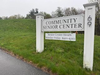 Westminster Senior Center sign
