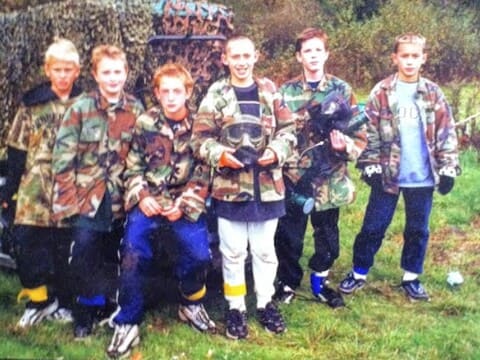 Max and friends in middle school