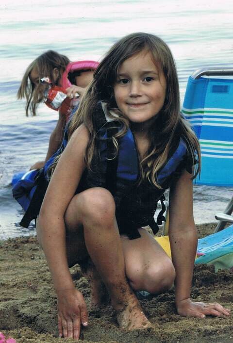 Erin at the lake