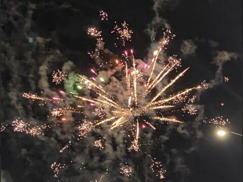 Fireworks in Central Mass