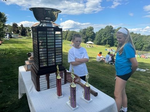 Labor Day Tennis Tournament Trophy