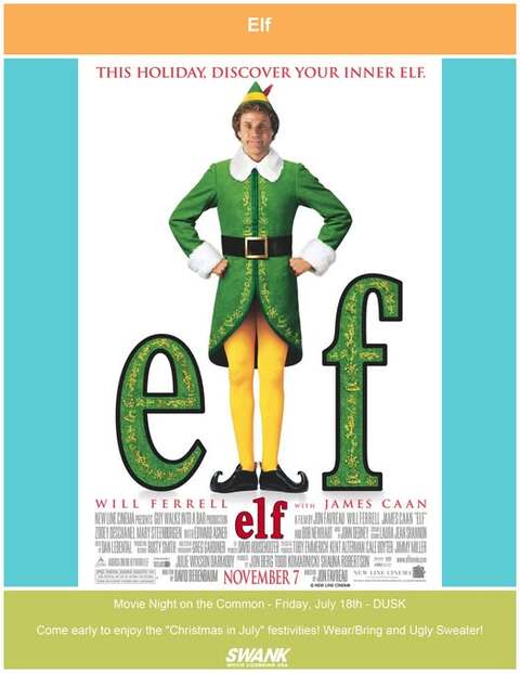 Princeton Summer Movie Elf