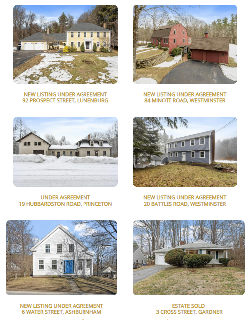 2026 April Central Massachusetts Real Estate Market Jennifer Shenk, Central Massachusetts Real Estate Broker, Keller Williams Realty North Central
