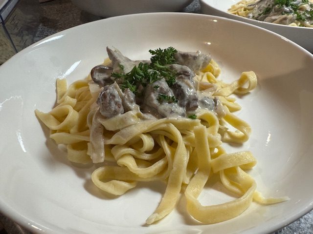 Beef Stroganoff