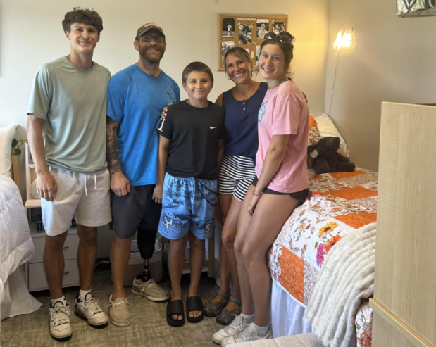 Freedom Provider Tom Roy and family